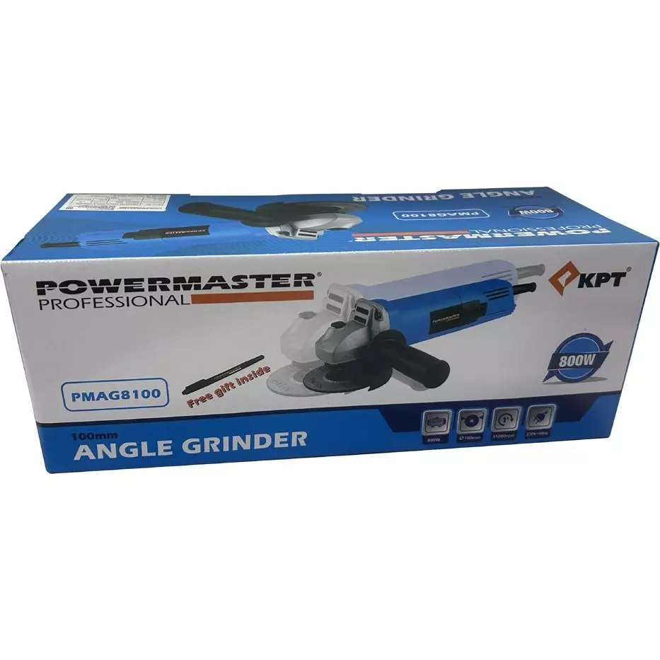 Buy kpt-800-w-angle-grinder-11000-rpm-speed-100-mm-4-inch-wheel-size-pmag8100 KPT 800 W Angle grinder Without Blade 11000 RPM Speed 100 mm (4 inch) Wheel Size, PMAG8100