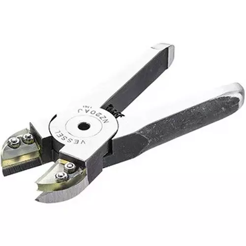 Vessel Air Nipper Blade 129 g 135 mm Overall Length for Cutting or Crimping of Resin, NM20AE Vessel Air Nipper Blade 129 g 135 mm Overall Length for Cutting or Crimping of Resin, NM20AE