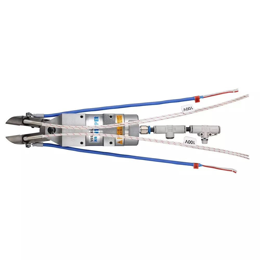 Vessel Heat Air Nipper Square Type 129 mm Overall Length with Blades, GT-NSH20B-S Vessel Heat Air Nipper Square Type 129 mm Overall Length with Blades, GT-NSH20B-S