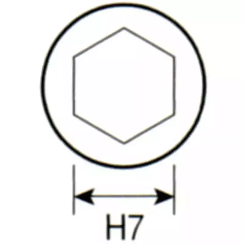 Buy vessel-socket-bit-with-press-fitted-magnet-ma20-h7a55 Vessel Socket Bit (with Press-fitted Magnet), MA20 H7×55