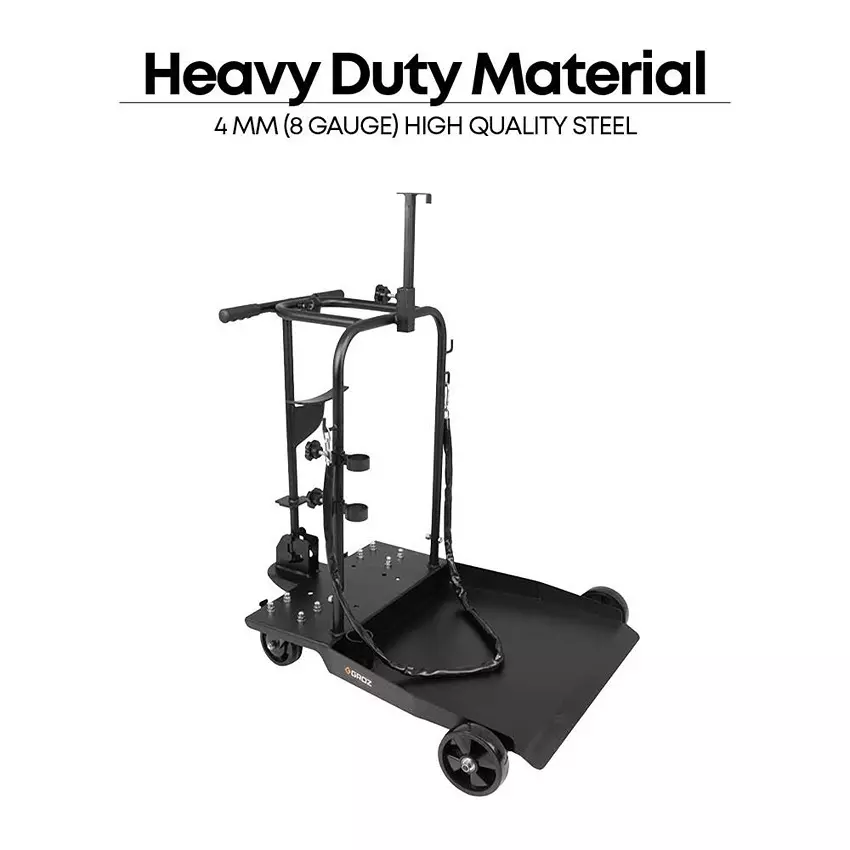 Buy groz-trolley-for-portable-oil-grease-systems-trl180h Groz Heavy Duty Drum Trolley, TRL180H