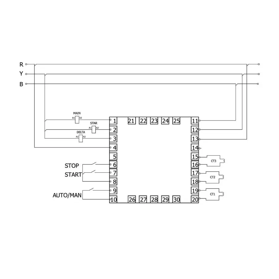 Buy mivan-technologies-display-instrument-with-water-level-controller-with-hvlvoldry-protection-timer-and-auto-switch-sd-9612 Mivan Technologies Display Instrument With Water Level Controller With Hv/Lv/Ol/Dry Protection, Timer, And Auto Switch, SD 9612