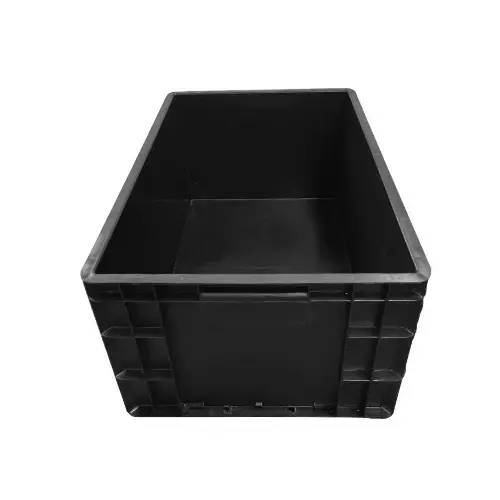 Buy nikko-esd-bin-plastic-antistatic-black-600-x-400-x-230-mm Nikko ESD Bin Plastic Antistatic Black 600 x 400 x 230 mm