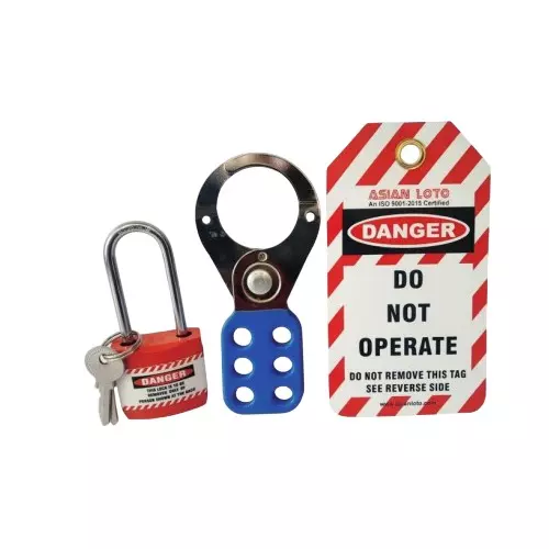 Asian Loto Basic Small Lockout Tagout Kit, ALC-SKT 11 Asian Loto Basic Small Lockout Tagout Kit, ALC-SKT 11