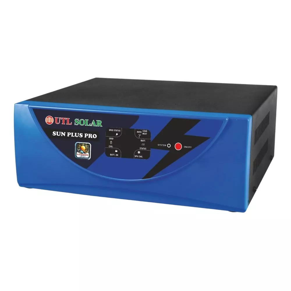 UTL Sun Plus Pro 1420 Solar Inverter 200 Ah Hybrid 1100 VA Rating Cooling Fan UTL Sun Plus Pro 1420 Solar Inverter 200 Ah Hybrid 1100 VA Rating Cooling Fan
