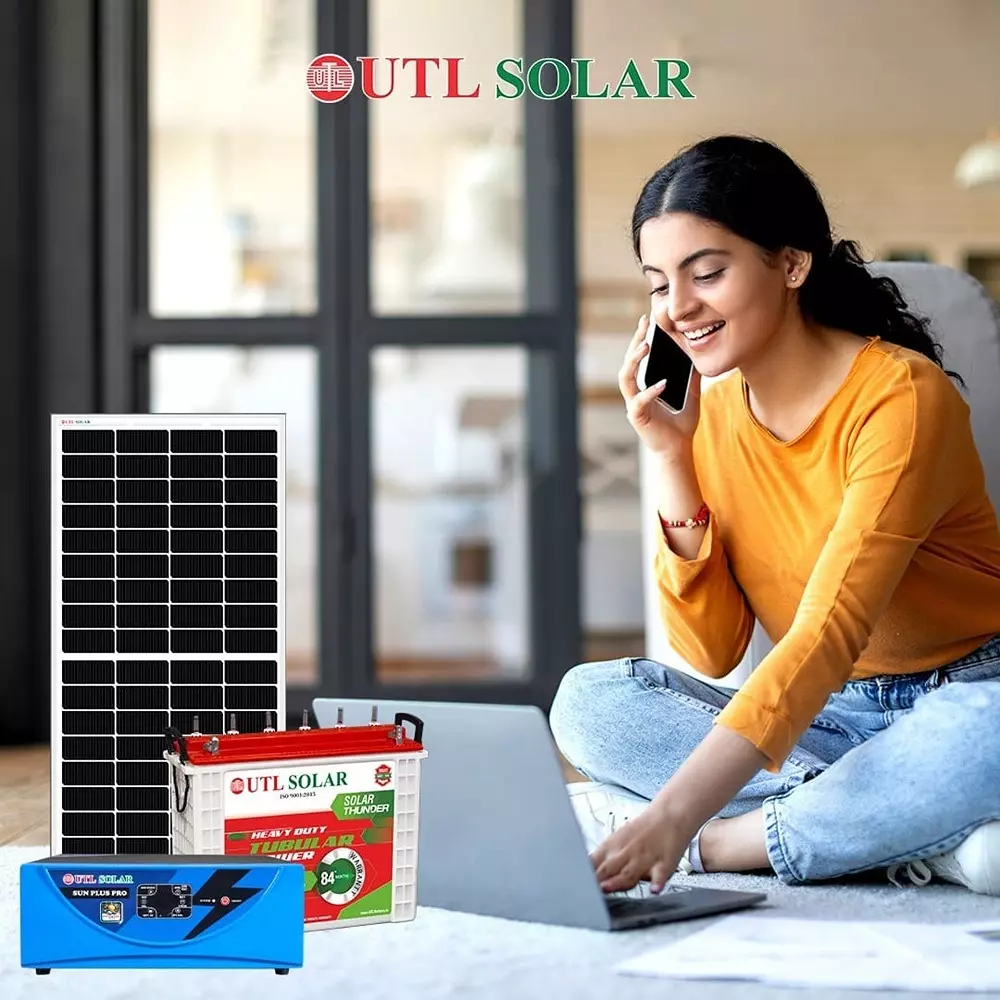 Buy utl-sun-plus-pro-solar-inverter-200-ah-hybrid-1100-va-rating-cooling-fan UTL Sun Plus Pro 1420 Solar Inverter 200 Ah Hybrid 1100 VA Rating Cooling Fan