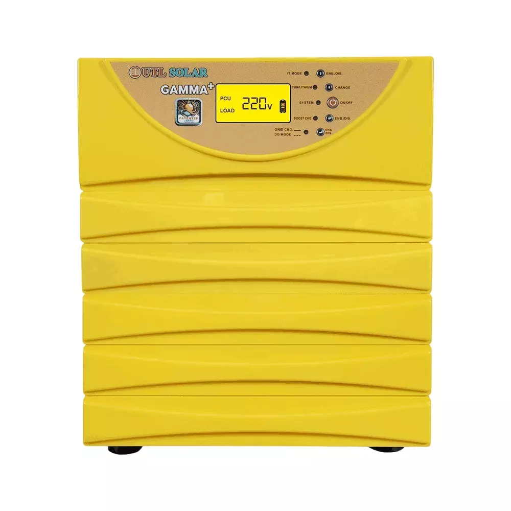 UTL rMPPT Gamma Plus Solar Inverter 1400 VA Rating 12 V, GPP1650 UTL rMPPT Gamma Plus Solar Inverter 1400 VA Rating 12 V, GPP1650