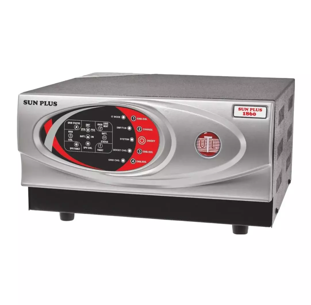 UTL Sun Plus Solar Power Inverter 1475 VA Rating PWM Technology Modified Sinewave 24 V, SP 1860-24V UTL Sun Plus Solar Power Inverter 1475 VA Rating PWM Technology Modified Sinewave 24 V, SP 1860-24V