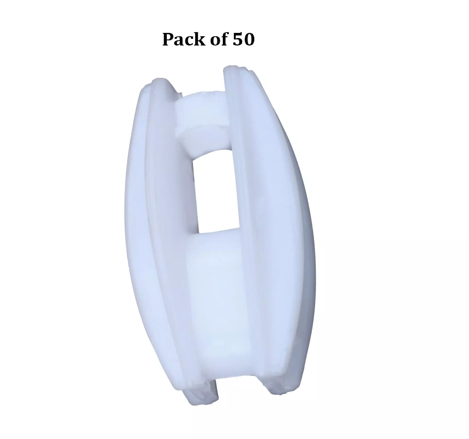 Buy urja-agricare-co-solar-zatka-machine-fencing-corner-insulator-white-25-inch-635-mm-size-plastic-electric-fencing-conw50-pack-of-50-pcs Urja Solar Zatka Machine Fencing Corner Insulator White 2.5 Inch (63.5 mm) Size Plastic, CONW50 (Pack of 50 Pcs)