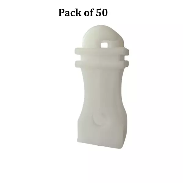 Buy urja-solar-zatka-machine-fencing-insulator-white-25-inch-635-mm-size-plastic-electric-fencing-insw50-pack-of-50-pcs Urja Solar Zatka Machine Fencing Insulator White 2.5 Inch (63.5 mm) Size Plastic, INSW50 (Pack of 50 Pcs)