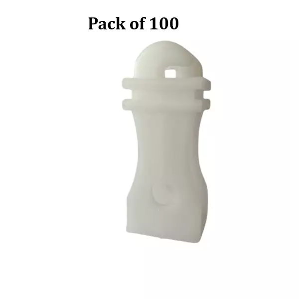 Buy urja-solar-zatka-machine-fencing-insulator-white-25-inch-635-mm-size-plastic-electric-fencing-insw100-pack-of-100-pcs Urja Solar Zatka Machine Fencing Insulator White 2.5 Inch (63.5 mm) Size Plastic, INSW100 (Pack of 100 Pcs)