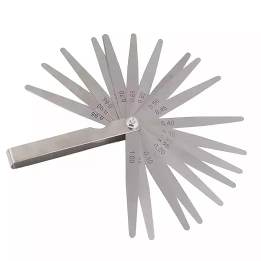 Best buyohlic-international-metric-feeler-gauge-with-20-blades-and-4-inch-100-mm-length-for-general-diy-workshop-metal-wood-workers-i5-sdqp-pi4k Buyohlic International Metric Feeler Gauge with 20 Blades and 4 inch (100 mm) Length for General DIY, Workshop, Metal & Wood Workers, I5-SDQP-PI4K