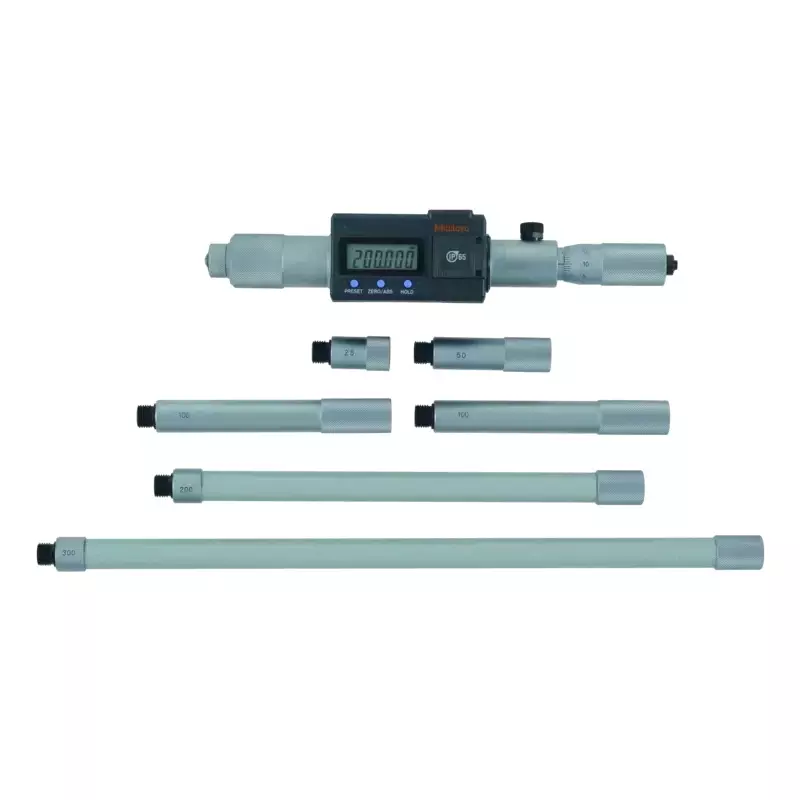 Mitutoyo Digimatic Tubular Inside Micrometer 337 Series 200 - 1000 mm Range, 337-301 Mitutoyo Digimatic Tubular Inside Micrometer 337 Series 200 - 1000 mm Range, 337-301