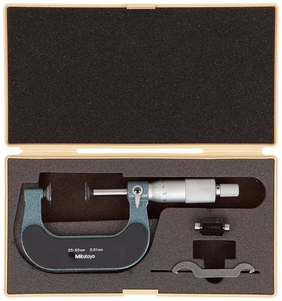 Best {1} Mitutoyo 25-50 mm Disc Micrometer 123-102