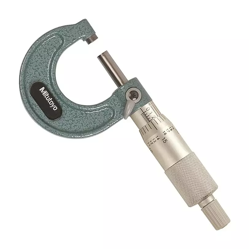 Mitutoyo Outside Micrometer 103 Series 0 - 1 inch (0 - 25 mm) Range, 103-131 Mitutoyo Outside Micrometer 103 Series 0 - 1 inch (0 - 25 mm) Range, 103-131