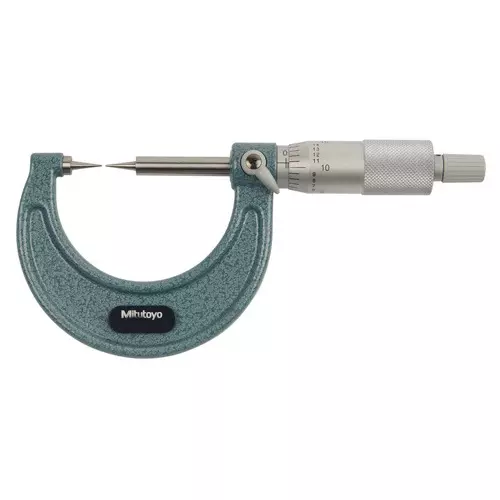 Mitutoyo Point Micrometer 112 Series 50 - 75 mm Range, 112-155 Mitutoyo Point Micrometer 112 Series 50 - 75 mm Range, 112-155
