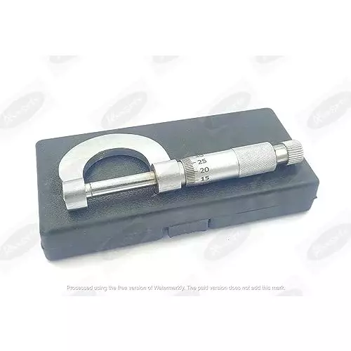 Best assorts-economical-outside-micrometer-b0cd775cl6 Assorts Economical Outside Micrometer Tool Steel 0-25 mm Range Ratchet Handle