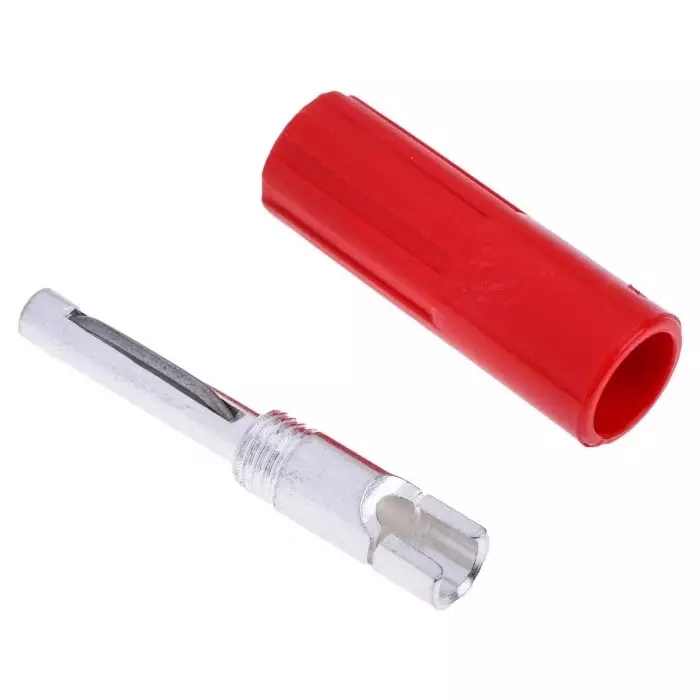 Buy rs-pro-red-male-banana-plug-4-mm-connector-solder-termination-10a-50v-silver-plating RS Pro Red Male Banana Plug 4 mm Connector Solder Termination 10A 50V Silver Plating (Pack of 10)