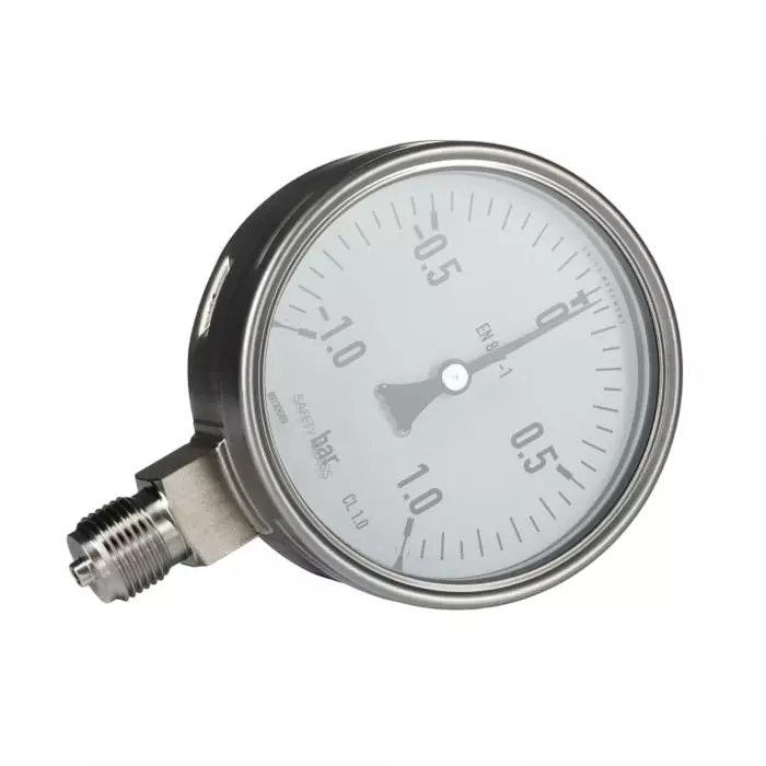 RS Pro G 1/2 Analogue Pressure Gauge 1bar Bottom Entry 100 mm Outside Diameter RS Pro G 1/2 Analogue Pressure Gauge 1bar Bottom Entry 100 mm Outside Diameter