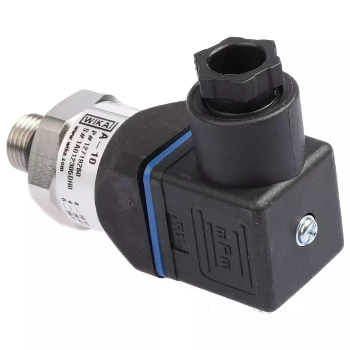Buy wika-a-10-series-pressure-transmitter-0bar-min-10bar-max-725-5948 WIKA A-10 Series Pressure Transmitter 0bar Min 10bar Max, 12719260