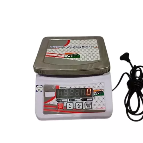 National Small Table Top Weighing Scale 1 gm Accuracy LED Display 5 Kg Weight Capacity Mild Steel for Industrial Use, National-CTT-5KG National Small Table Top Weighing Scale 1 gm Accuracy LED Display 5 Kg Weight Capacity Mild Steel for Industrial Use, National-CTT-5KG