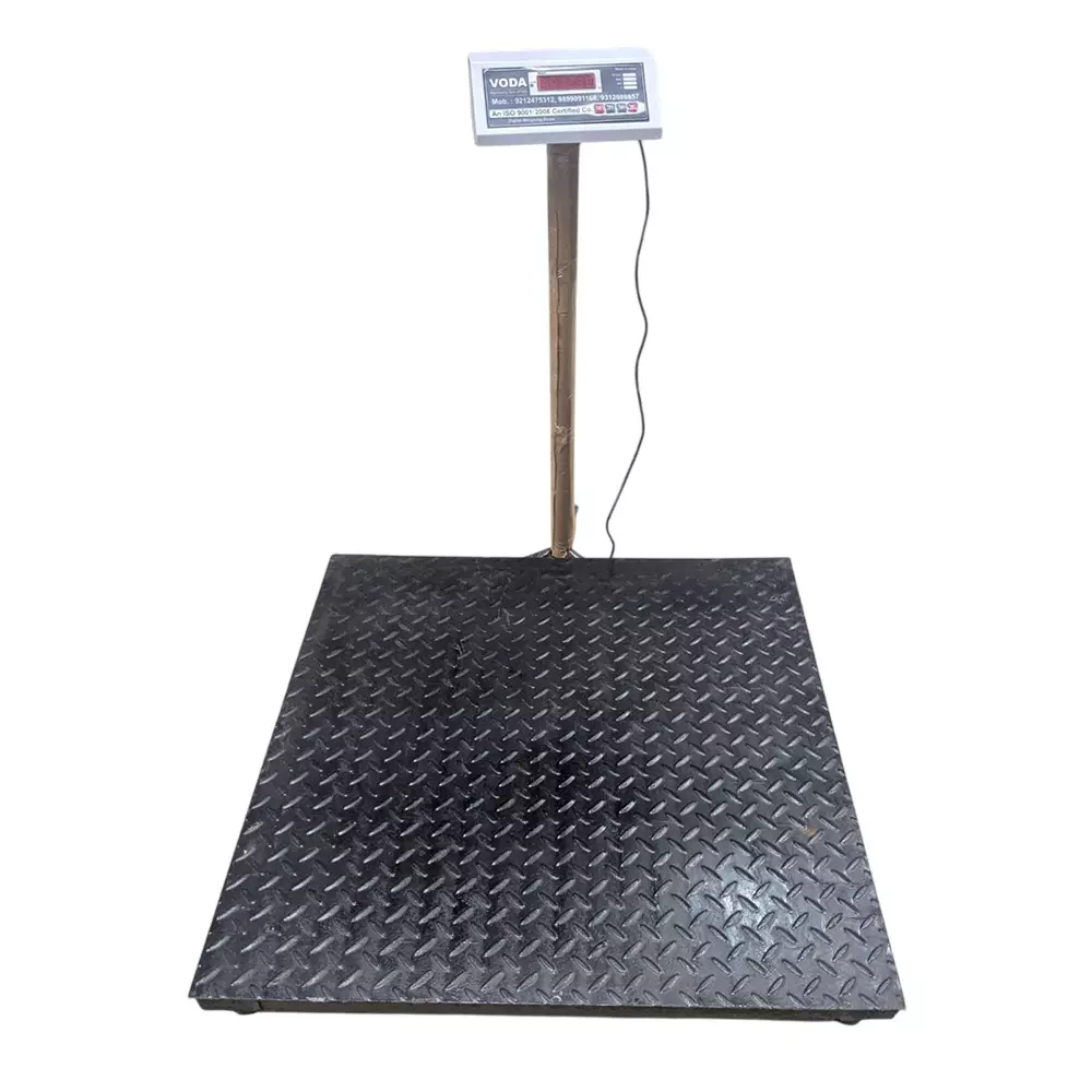 Voda VSP 2000 Weighing Capacity 2000 Kg Digital Platform Scale Voda VSP 2000 Weighing Capacity 2000 Kg Digital Platform Scale