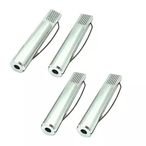 Buyohlic International Bench Dog Spring Loaded Hold Down with 3/4 inch (19 mm) Diameter 4-3/8 inch (111.1 mm) Length and Anodized Aluminium Body, MW-RHBB-A3IL (Set of 4) Buyohlic International Bench Dog Spring Loaded Hold Down with 3/4 inch (19 mm) Diameter 4-3/8 inch (111.1 mm) Length and Anodized Aluminium Body, MW-RHBB-A3IL (Set of 4)