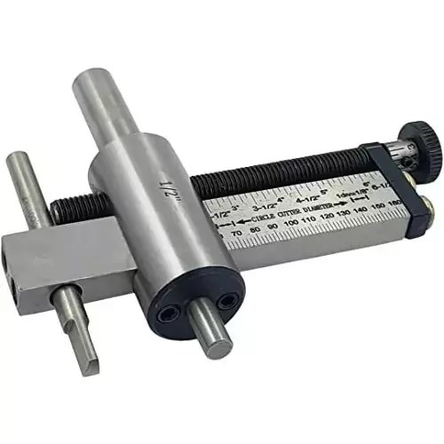 Buy buyohlic-international-speed-guide-circle-cutter-with-hss-tool-bit-straight-shank-for-milling-machine-43-xggu-t5q7 Buyohlic International Speed Guide Circle Cutter with HSS Tool Bit, Straight Shank for Milling Machine, 43-XGGU-T5Q7