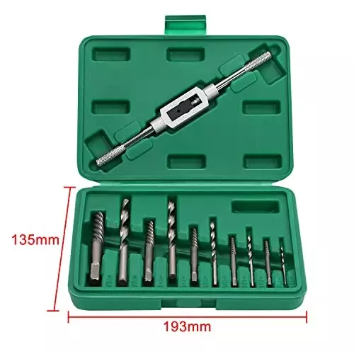 Best yadav-11-pcs-damaged-bolt-extractor-set-3-to-10-mm-screw-remover-with-holder-frame YADAV 11 Pcs Damaged Bolt Extractor Set 3 to 10 mm Screw Remover with Holder Frame