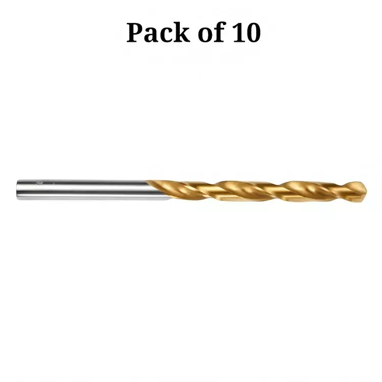 Buy indian-tools-hss-twist-drill-parallel-shank-jobber-series-m2-grade-tin-coated-size-249-mm-pack-of-10 Indian Tools 2.49 mm Size HSS Twist Drill Parallel Shank Jobber Series M2 Grade Tin Coated (Pack of 10)