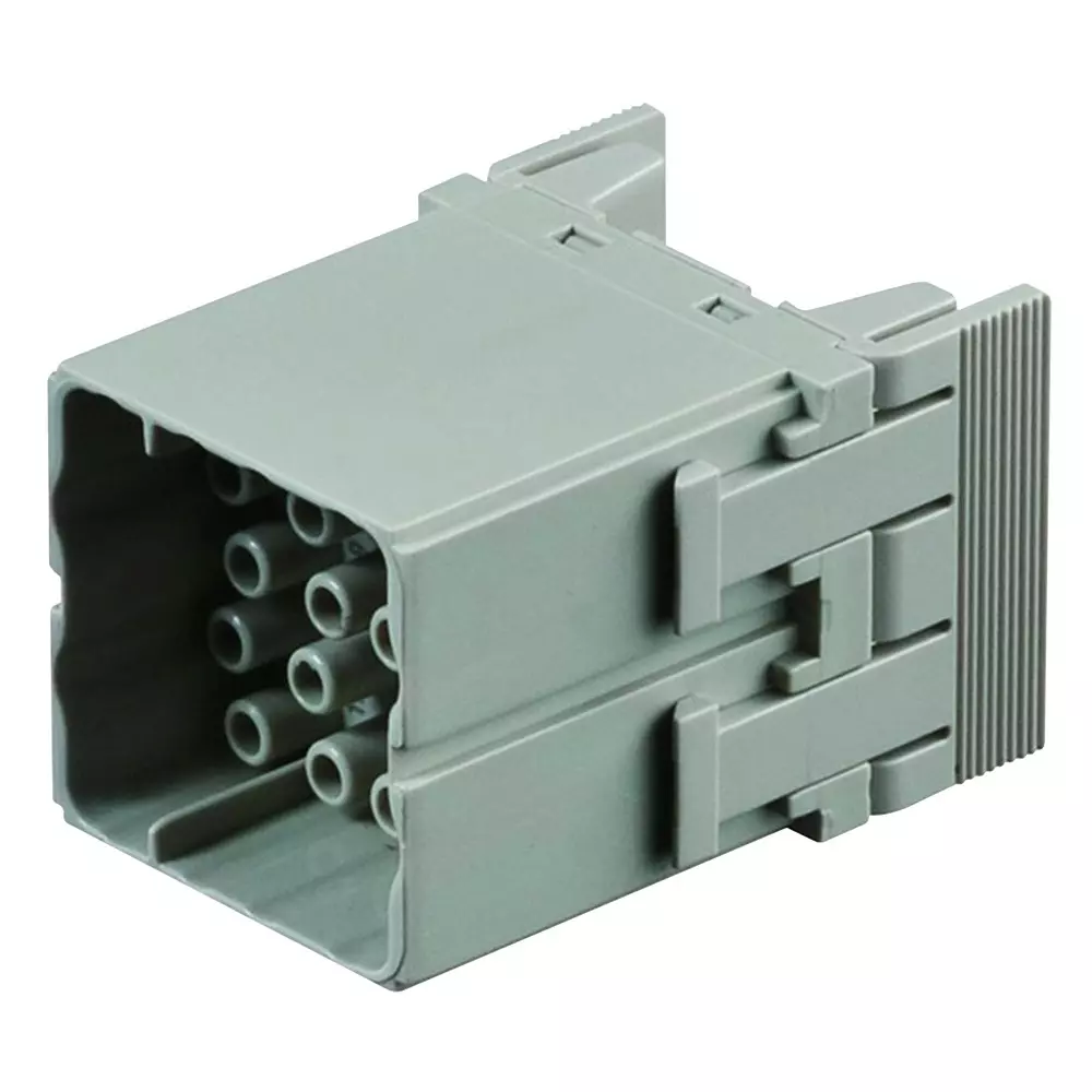 TE CONNECTIVITY Heavy Duty Insert, Plug, 20Pos, 12Awg, T2111202101-007. TE CONNECTIVITY Heavy Duty Insert, Plug, 20Pos, 12Awg, T2111202101-007.