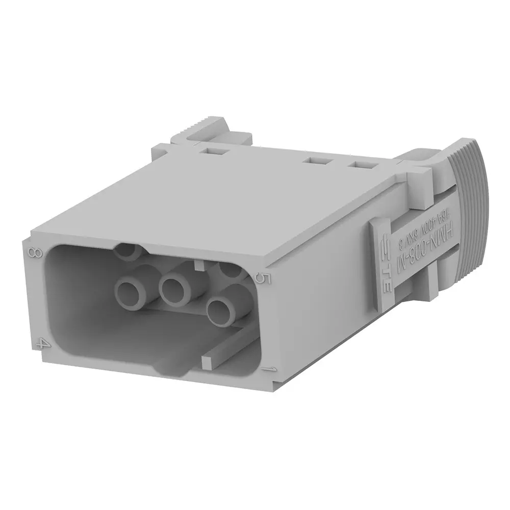 TE CONNECTIVITY Heavy Duty Insert, Plug, 8Pos, 12Awg, T2111082101-007. TE CONNECTIVITY Heavy Duty Insert, Plug, 8Pos, 12Awg, T2111082101-007.