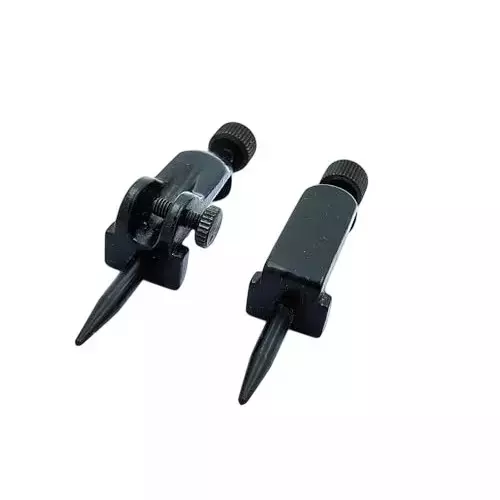 Buy buyohlic-international-adjustable-clamp-on-trammel-point-set-black-epoxy-finish-and-cast-iron-body-vi-i2ik-pg3c Buyohlic International Adjustable Clamp-On Trammel Point Set Black Epoxy Finish and Cast Iron Body, VI-I2IK-PG3C