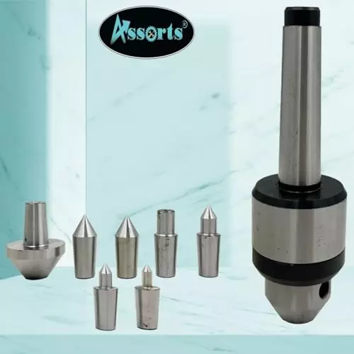 Product assorts-high-precision-multiple-point-revolving-center-b0719plpnz Assorts High Precision Multiple Point Revolving Center ?Alloy Steel 2MT Shank