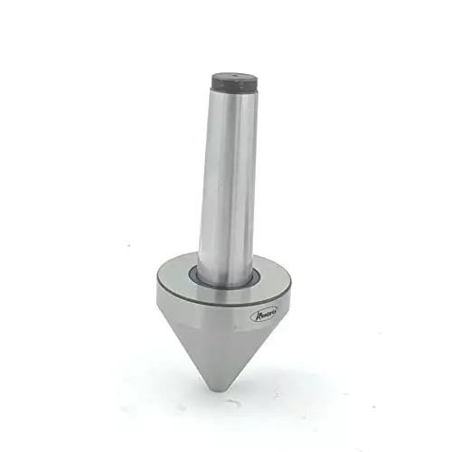 Buy assorts-live-revolving-center-b0b56bcy62 Assorts Bull Nose Pipe Live Revolving Center Tool Steel 4MT 12.5 to 75 mm Morse Taper