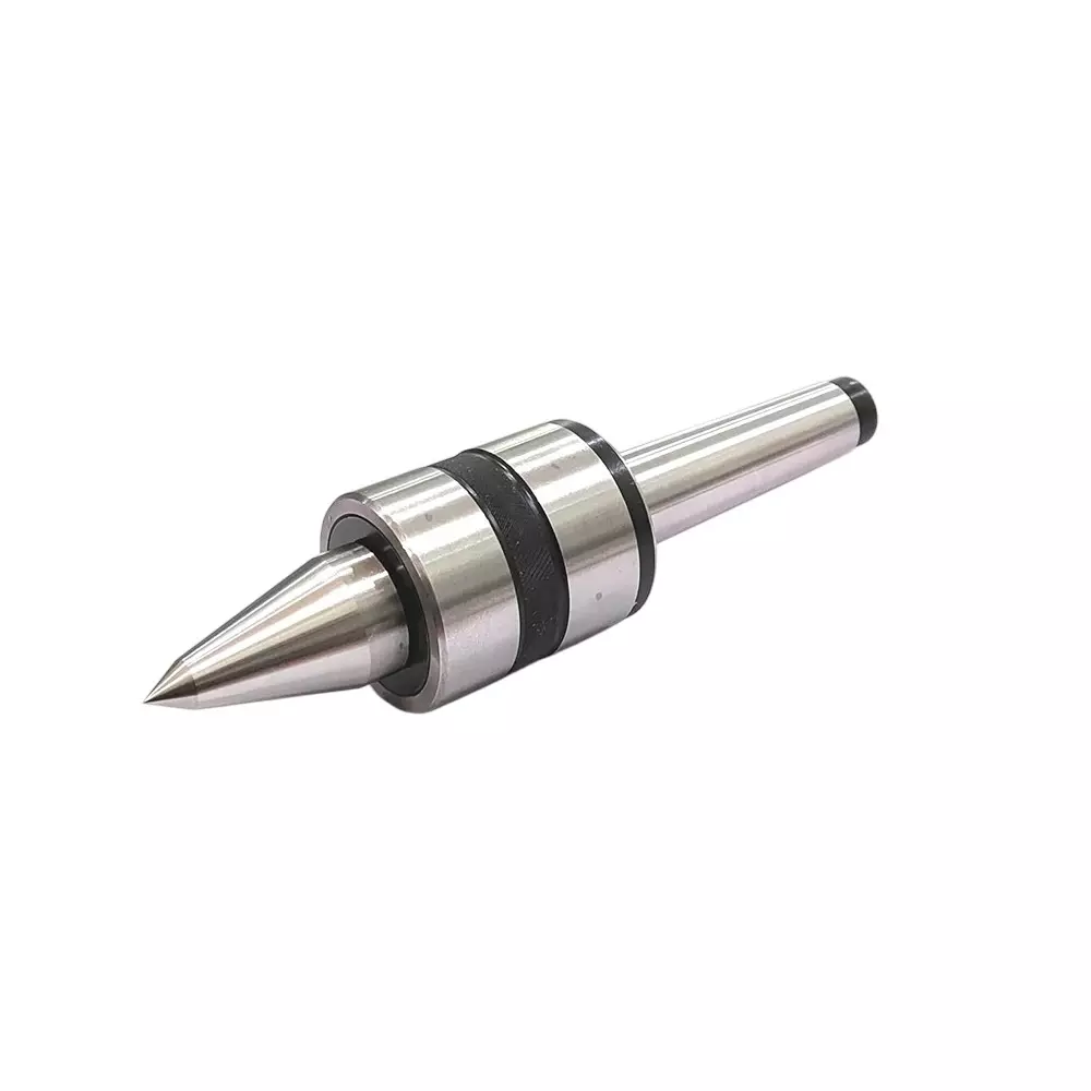 Assorts Precision Double Bearing Pipe Cum Revolving Center ?Alloy Steel 2MT Shank 59 mm Body Dia Assorts Precision Double Bearing Pipe Cum Revolving Center ?Alloy Steel 2MT Shank 59 mm Body Dia