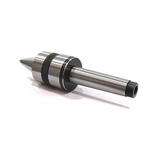 Buy assorts-precision-double-bearing-pipe-cum-revolving-center-b09r26b8p1 Assorts Precision Double Bearing Pipe Cum Revolving Center ?Alloy Steel 2MT Shank 59 mm Body Dia