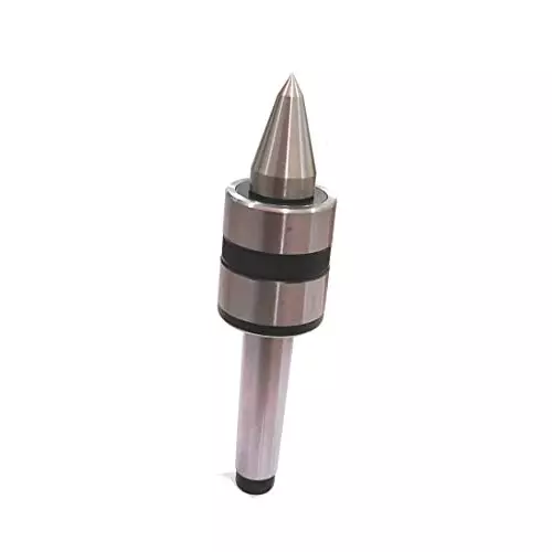 Best assorts-precision-double-bearing-pipe-cum-revolving-center-b09r26b8p1 Assorts Precision Double Bearing Pipe Cum Revolving Center ?Alloy Steel 2MT Shank 59 mm Body Dia
