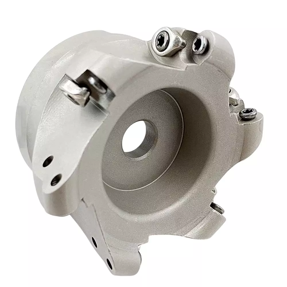 Best generic-face-milling-cutter-alloy-steel-round-shaped-chrome-finish-silver-for-steel-cast-iron-and-aluminium-er16 GENERIC Face Milling Cutter Alloy Steel Round Shaped Chrome Finish SIlver for Steel, Cast Iron, and Aluminium, 6R100-32-6T