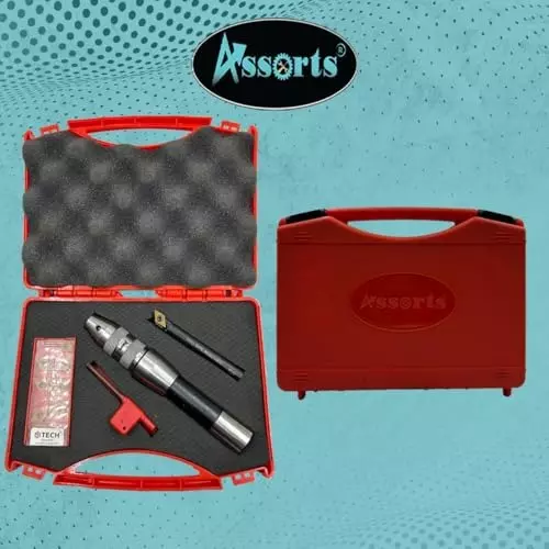 Offer assorts-fly-cutter-kit-b0dx299fr7 Assorts Fly Cutter Kit R8 Shank 7/16 UNF Drawbar