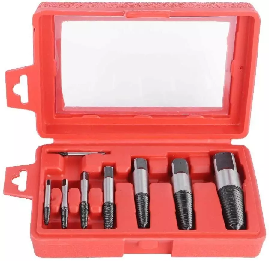 Best yadav-8-pcs-easy-out-screw-extractor-drill-bits-broken-damaged-bolt-remover-set YADAV 8 Pcs Easy Out Screw Extractor Drill Bits Broken & Damaged Bolt Remover Set