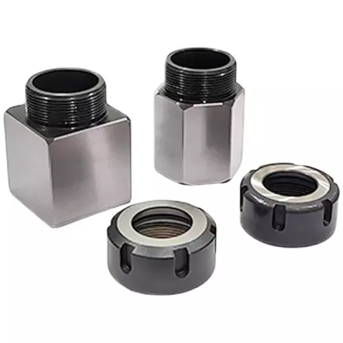 Assorts ID Ground Collet Chuck Block Adapter ER32 Tool Steel Hex Shape, Square Shank Assorts ID Ground Collet Chuck Block Adapter ER32 Tool Steel Hex Shape, Square Shank