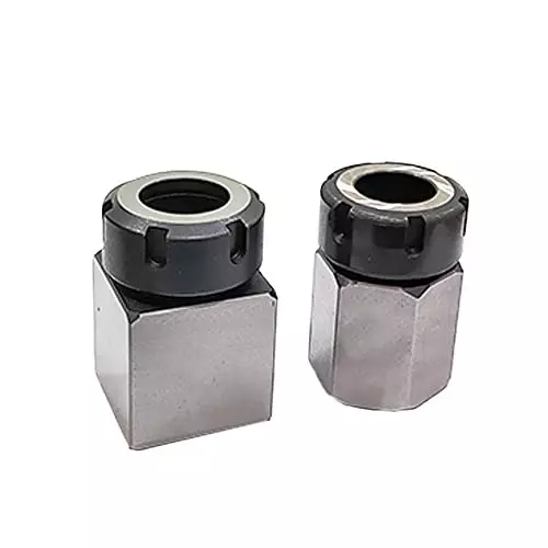 Buy assorts-collet-chuck-block-adapter-b09pz2yzt5 Assorts ID Ground Collet Chuck Block Adapter ER32 Tool Steel Hex Shape, Square Shank
