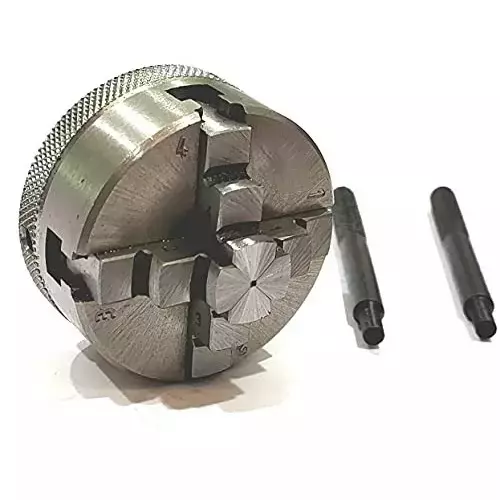Shop buyohlic-international-self-centering-chuck-size-50-mm-4-jaws-m12x1-thread-for-rotary-tables-lathe-machine-tools-62-nidn-wiay Buyohlic International Self Centering Chuck Size 50 mm 4 Jaws M12x1 Thread for Rotary Tables & Lathe Machine Tools, 62-NIDN-WIAY