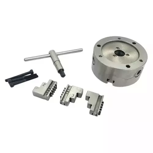 Best buyohlic-international-3-jaw-self-centering-chuck-100-mm-with-reversible-jaws-for-rotary-table-milling-vice-gs-xjhv-5pj5 Buyohlic International 3 Jaw Self Centering Chuck 100 mm with Reversible Jaws for Rotary Table Milling Vice, GS-XJHV-5PJ5