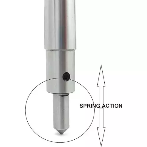 Shop buyohlic-international-spring-centre-tap-guide-tool-with-mt3-shank-teng-style-and-145-mm-oal-for-aligning-tap-for-threading-60-tg-105 Buyohlic International Spring Centre Tap Guide Tool with MT3 Shank Teng Style and 145 mm OAL for Aligning Tap For Threading, 60-TG-105