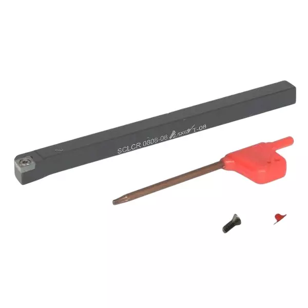 Assorts SCLCR Index External Lathe Turning Holder 8x8 mm Shank Diameter 80 mm OL Assorts SCLCR Index External Lathe Turning Holder 8x8 mm Shank Diameter 80 mm OL