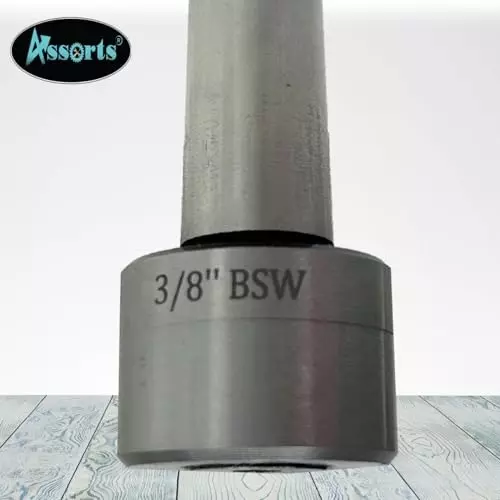 Buy assorts-slitting-saw-holder-arbor-b073m2vp17 Assorts Slitting Saw Holder Arbor MT2 Shank 9.5 mm (3/8 Inch) BSW Drawbar