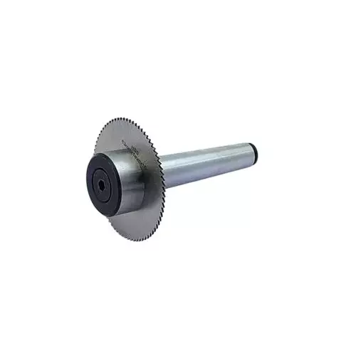 Shop buyohlic-international-slitting-slotting-saw-holder-with-2mt-shank-m10-x-15-mm-drawbar-thread-and-circular-saw-blade-uo-ccth-i1ao Buyohlic International Slitting Slotting Saw Holder with 2MT Shank, M10 x 1.5 mm Drawbar Thread and Circular Saw Blade, UO-CCTH-I1AO