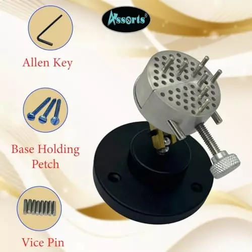 Product assorts-universal-hands-free-work-holder-aluminium-bench-top-clamp-for-jewelry-making Assorts Universal Hands-Free Work Holder Aluminium Bench Top Clamp for Jewelry Making